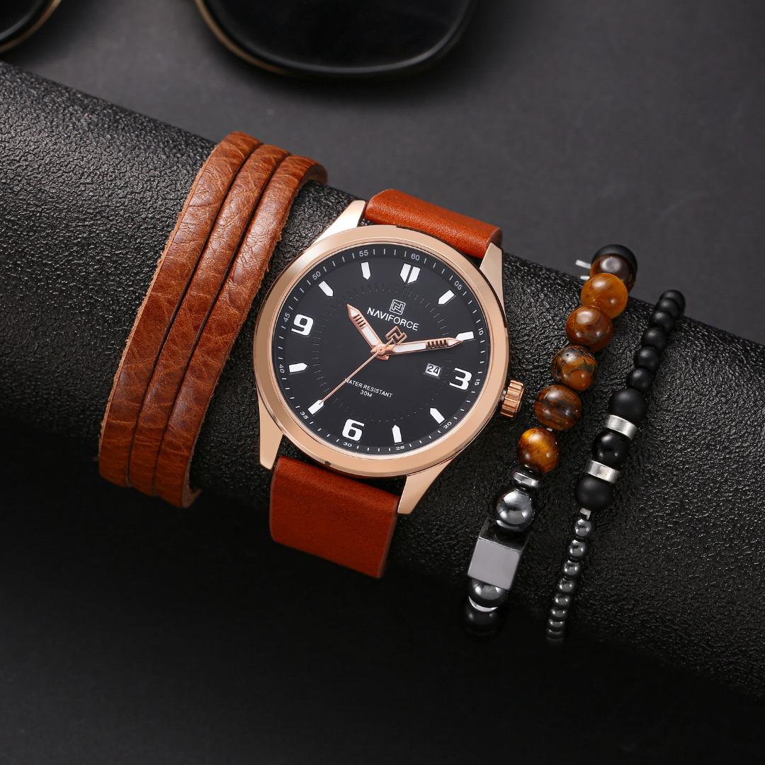 Brown with Black Dial